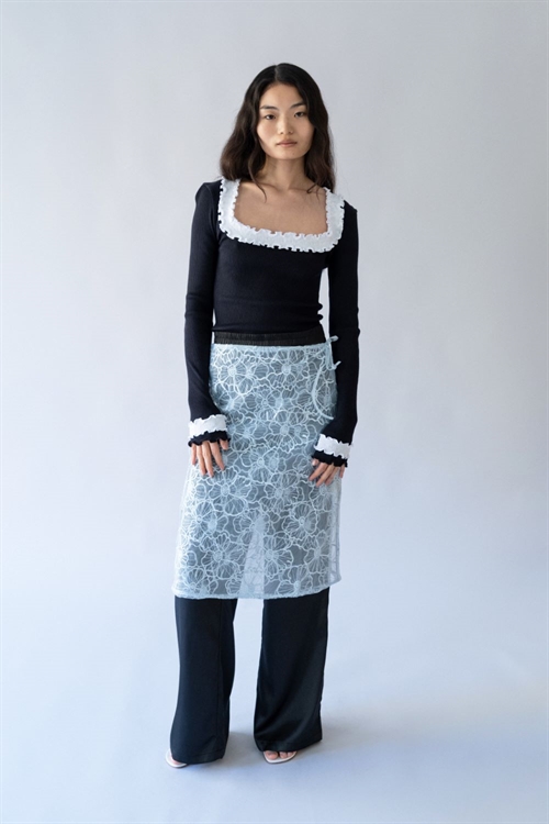 OPÉRA SPORT ALBA LONG SKIRT BLUE